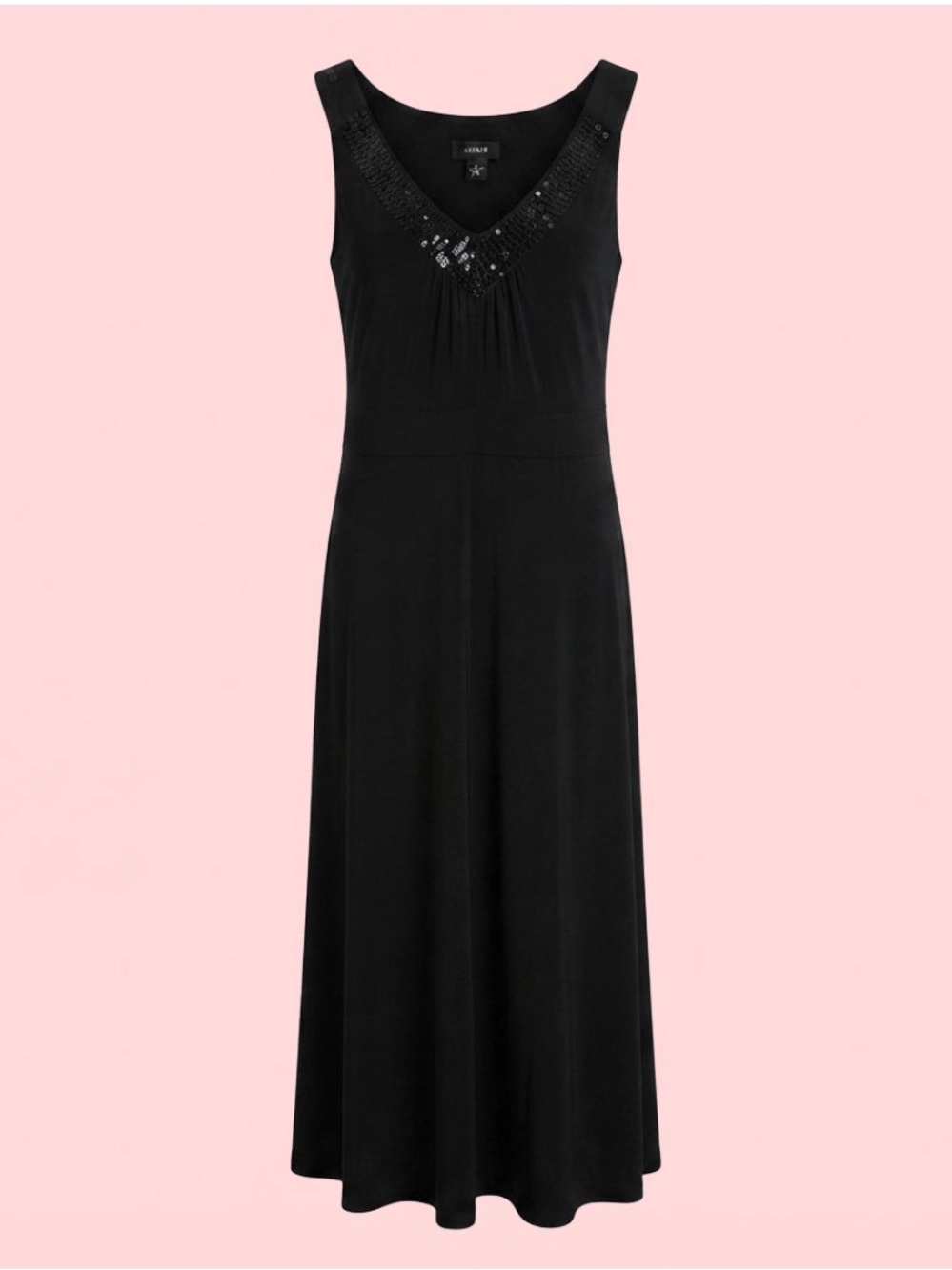🖤 Vintage ALFANI SEQUIN TRIM LBD 🖤